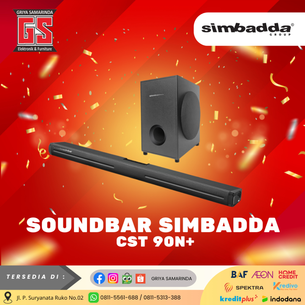 Soundbar SIMBADDA CST 906N+