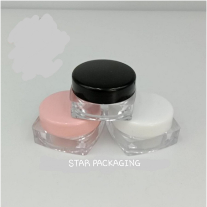 Pot Cream 10gr Pot Cream 10gram Kotak Pot Jar 10gr Natural Tutup Putih