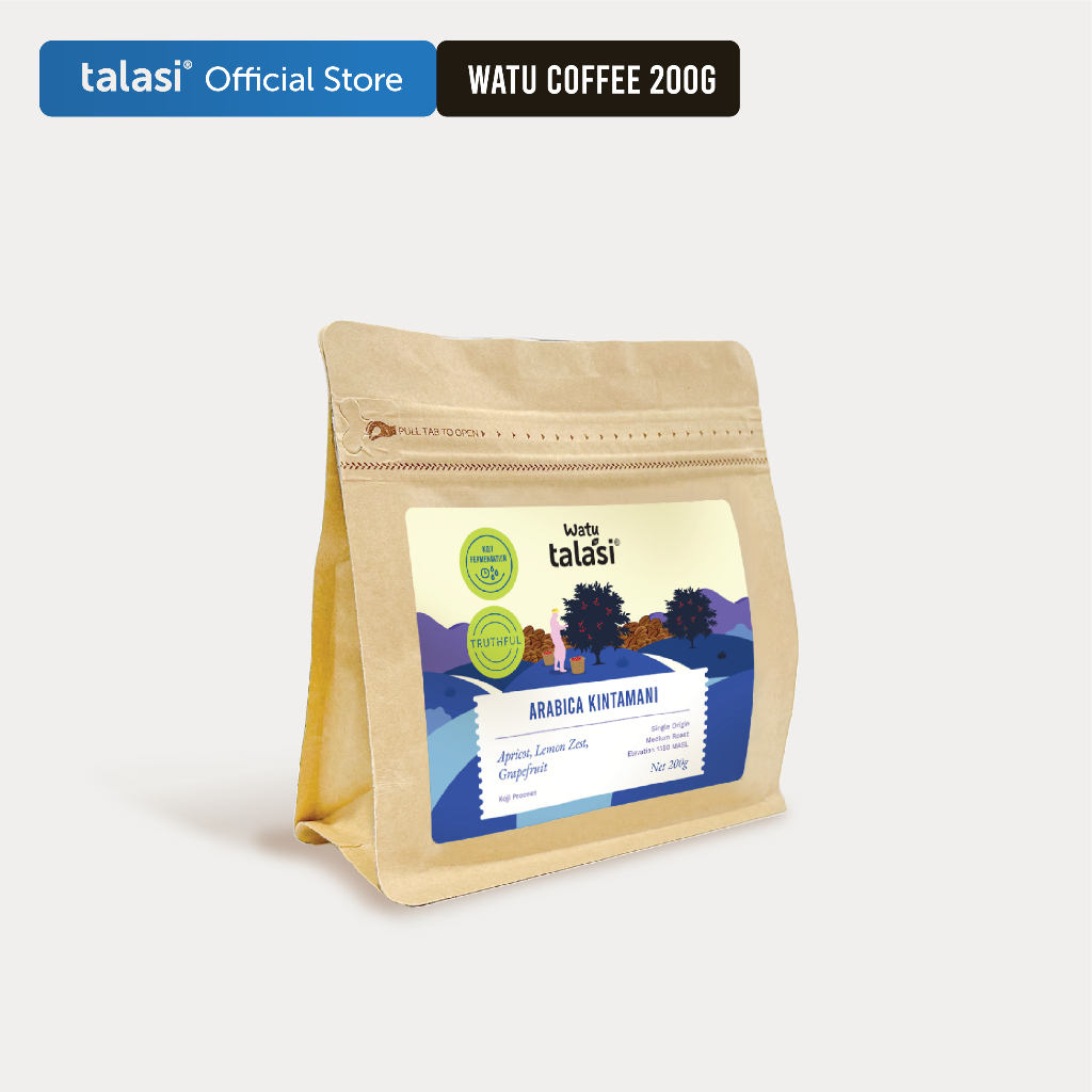 

Watu Coffee Arabica Origin Kintamani Koji Fermentation 200gr
