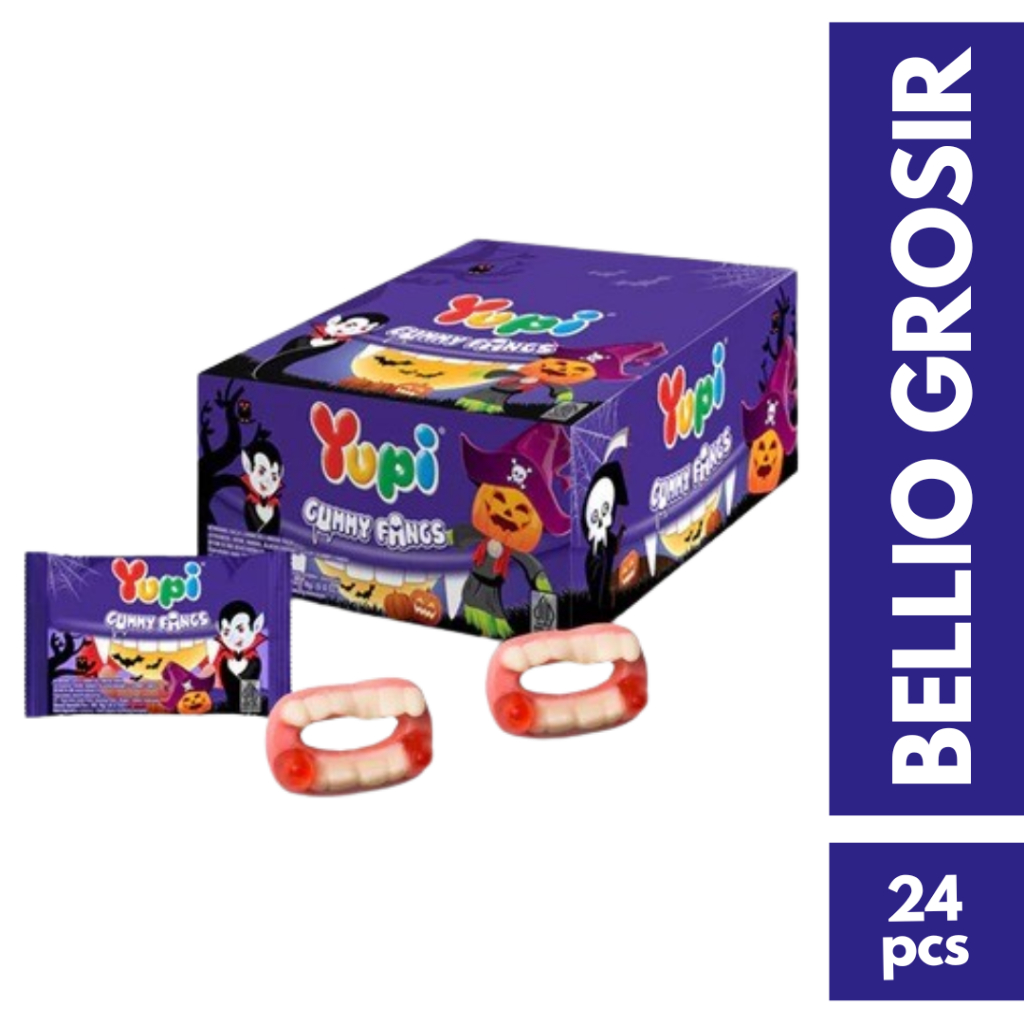

Permen Yupi Gummy Fangs Box Isi 24Pcs