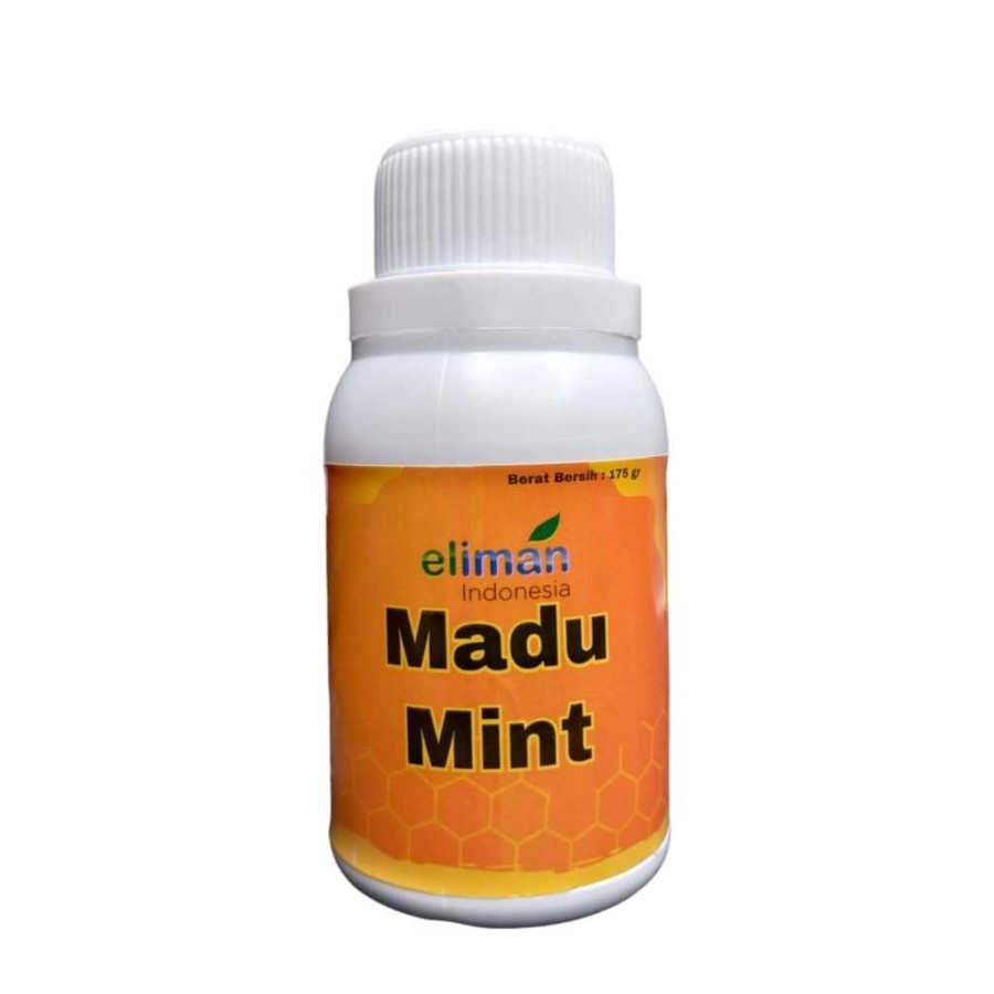 Madu Mint Eliman | Madu Batuk Dewasa Eliman | Madu Batuk Eliman 165gr original