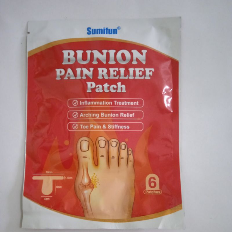 Koyo bunion pain relief patch 6 patches