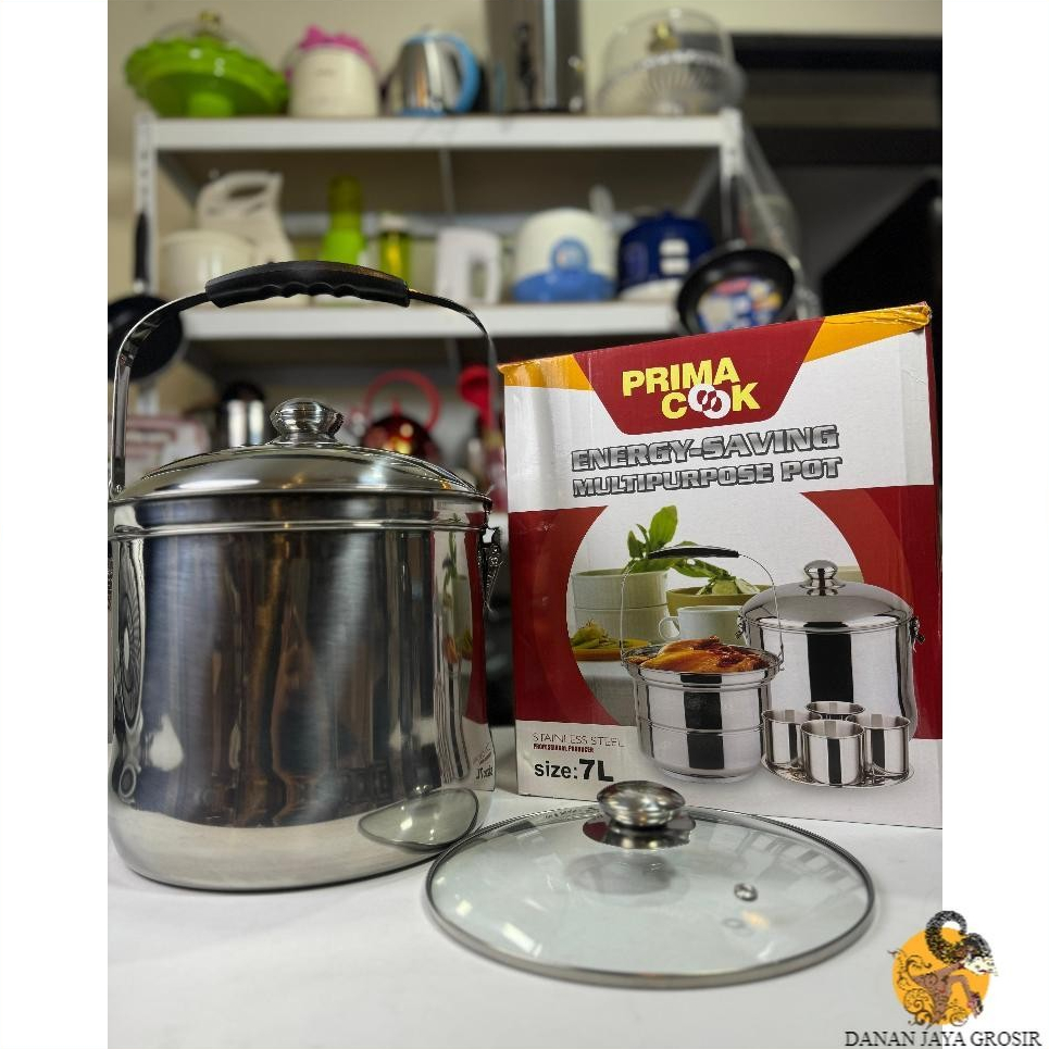 Panci Europa Pot 7 Liter / Panci Izzy Cook Masak Hemat dan Cepat
