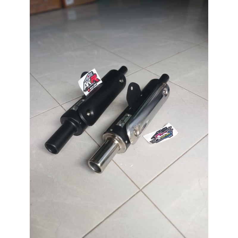 Knalpot w175 dor bobok pnp leher original w175