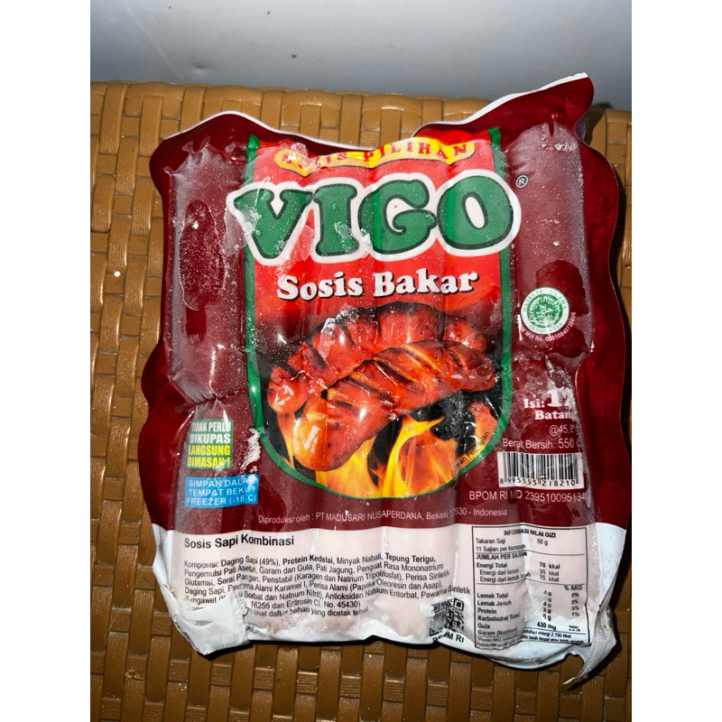 

Sosis Bakar Vigo 550gr