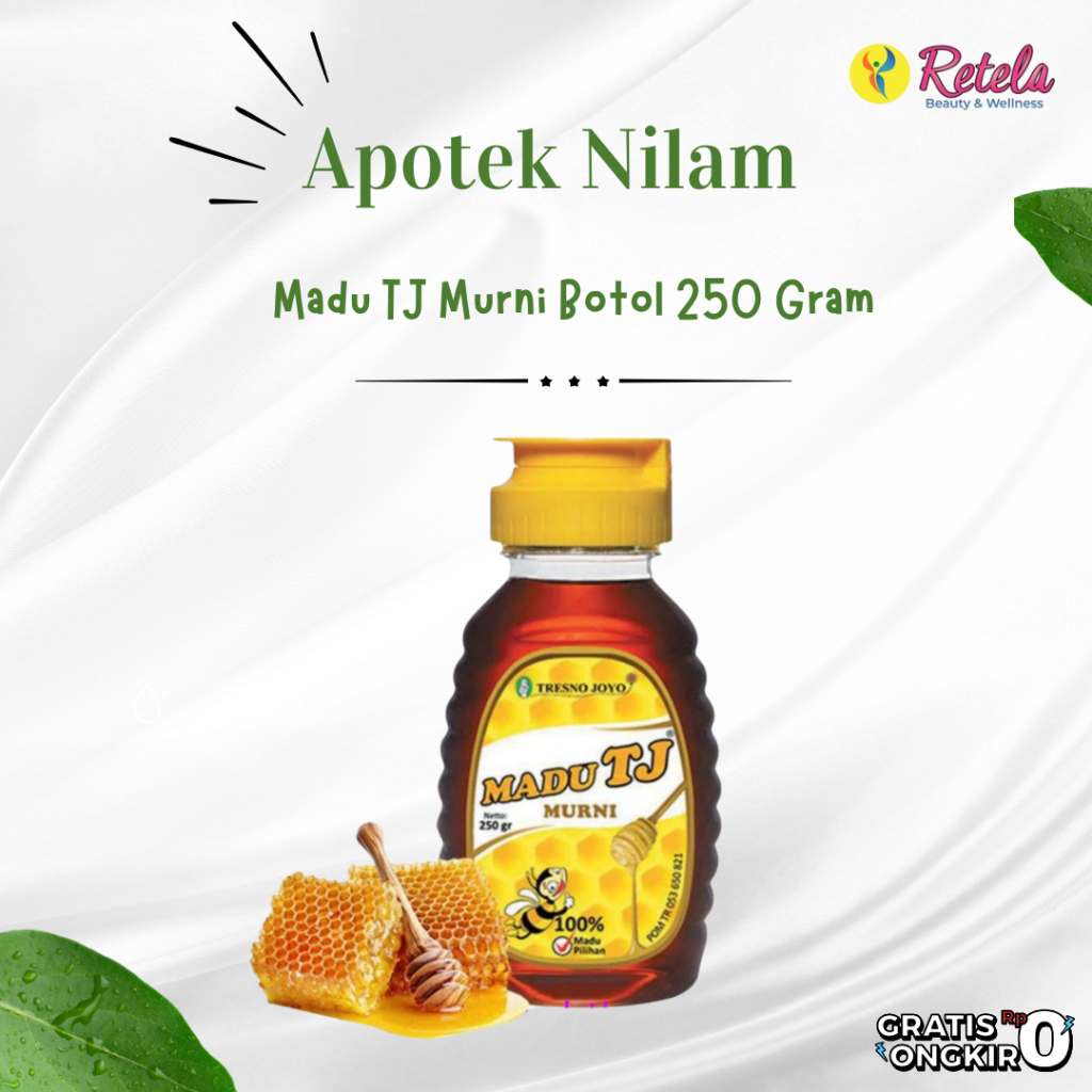 

Madu TJ Murni 1 Botol 250 Gram