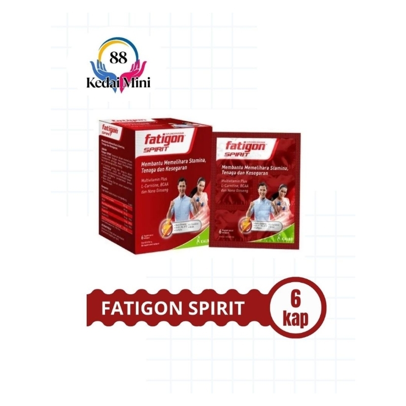 Fatigon Spirit Kaplet merupakan multivitamin