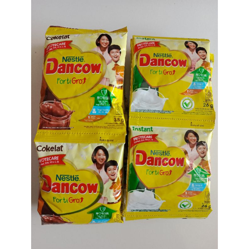 

SUSU DANCOW FORTIGRO PUTIH/COKLAT - 10 PCS
