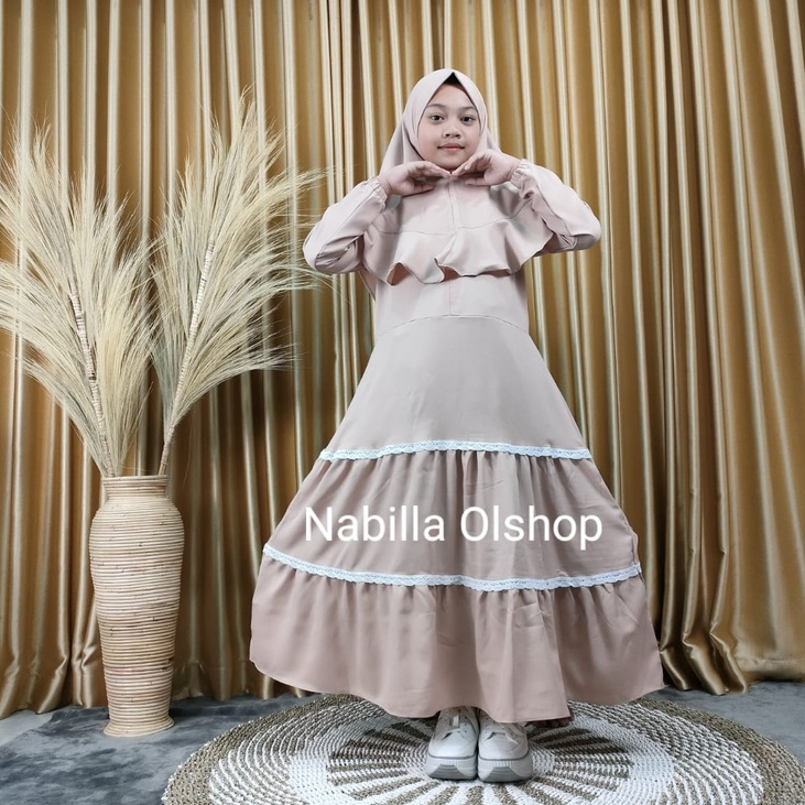 Aira Syar'i | Baju Muslim Anak  Perempuan | Terbaru | Gamis Muslim Anak Perempuan | Termurah | Syari