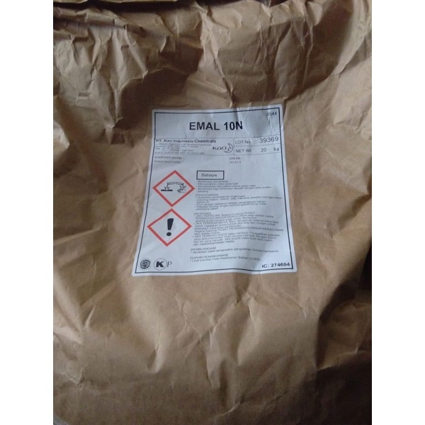 Na Lauril Sulfat / Emal Needle Serbuk 1Kg / SLS / Emal 10N