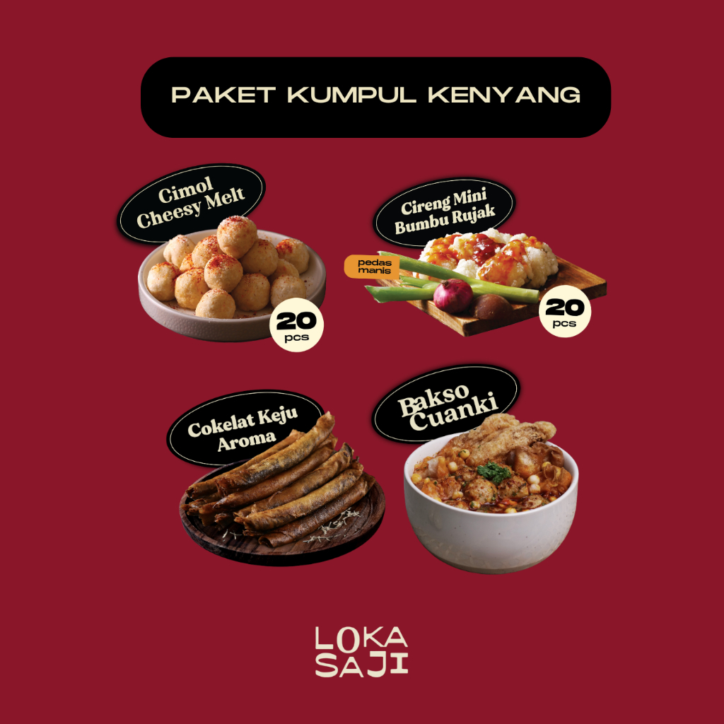 

LOKASAJI - Paket Kumpul Kenyang