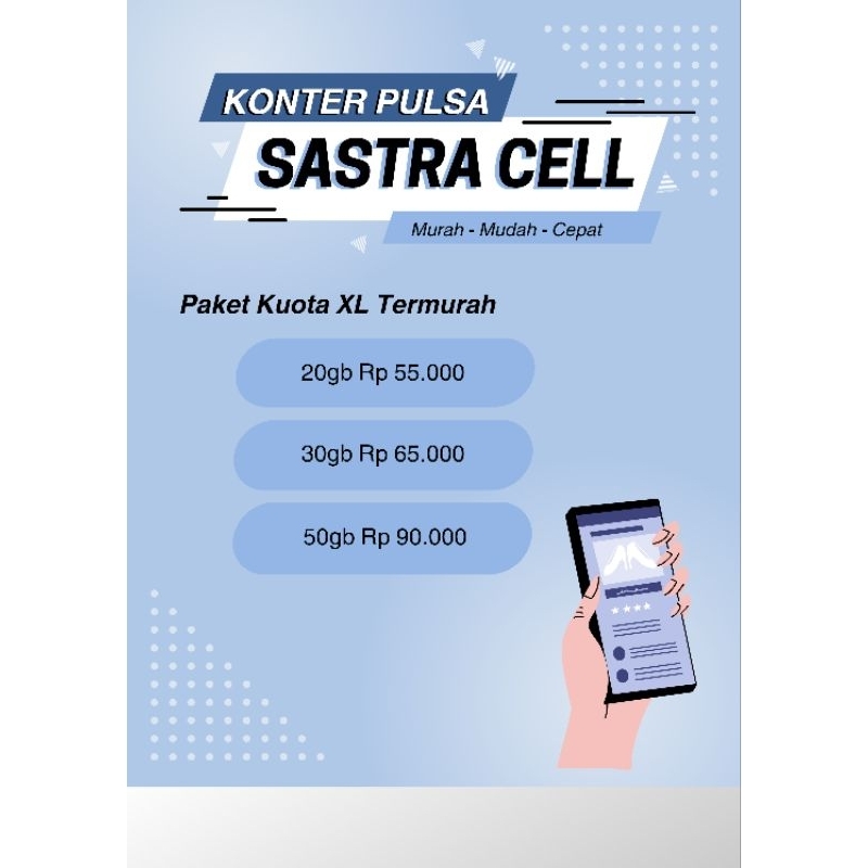 KUOTA XL MURAH 50GB