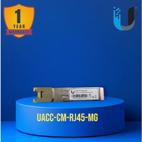 Ubiquiti UACC-CM-RJ45-MG 10G SFP+ to 10/5/2.5GbE RJ45 Module