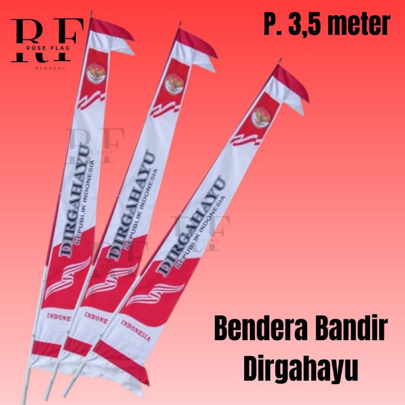 Bendera Umbul Umbul Dirgahayu±3.5meter