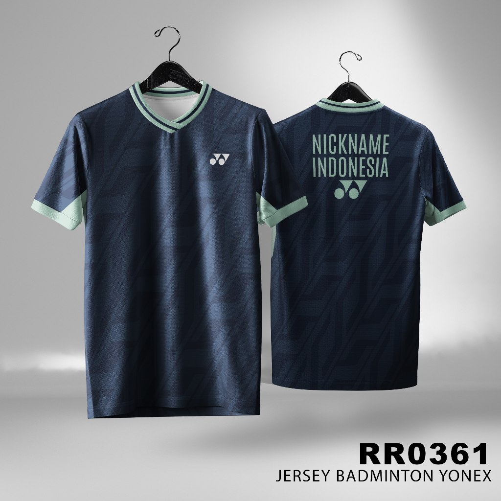 KAOS JERSEY OLAHRAGA BADMINTON YONEX CUSTOM