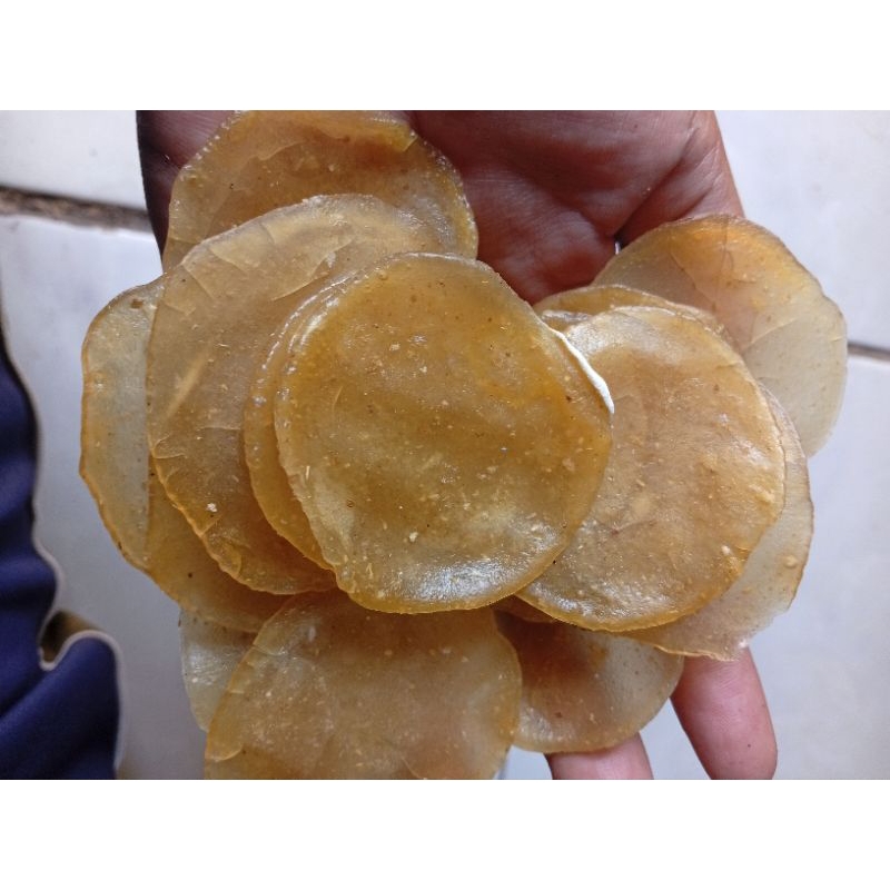 

Kerupuk puli nyet nyet buatan rumahan