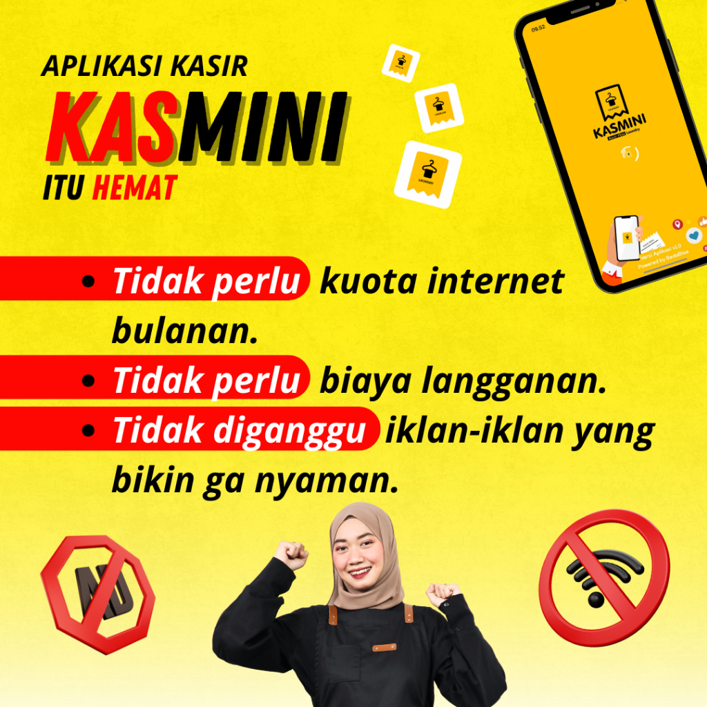 Aplikasi Kasir Android Pencetak Struk Laundry - KASMINI LAUNDRY