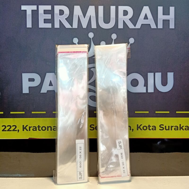 PLASTIK OPP 5×22 // PLASTIK SEAL // PLASTIK OPP SENDOK // PLASTIK OPP GARPU