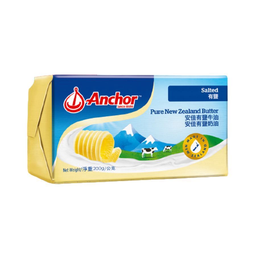 

Mentega Anchor Salted Butter 200 gr