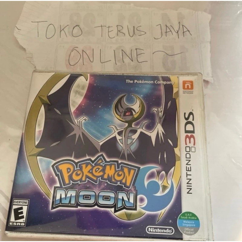 Pokemon Moon Nintendo 3ds bekas