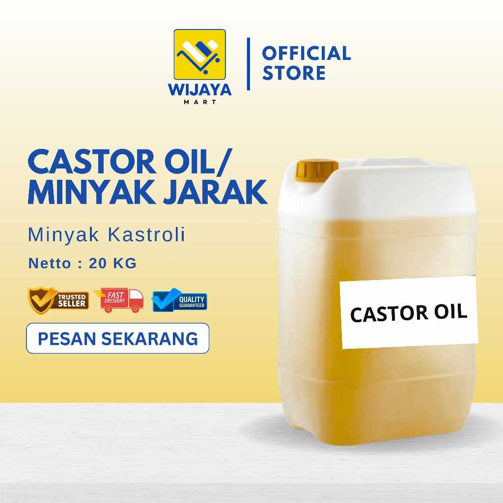 

Castor Oil 20 Liter - Minyak Jarak