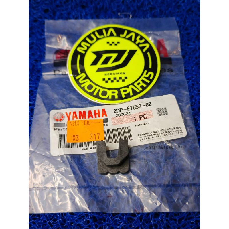 SLIDER KLIP CAM TUTUP RUMAH ROLLER ATAU SLIDER (2DP) NMAX N-MAX AEROX ORIGINAL YGP