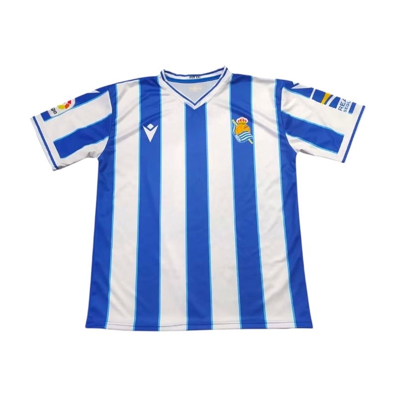 Jersey Bola Real Sociedad Retro 2022 Full Printing