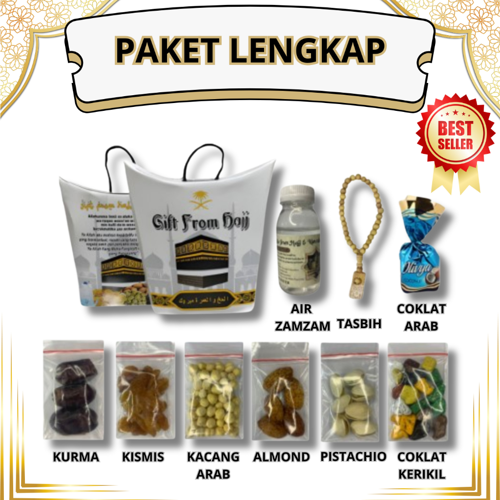 

Paket Ekonomis Oleh-Oleh Haji dan Umroh paket Hampers