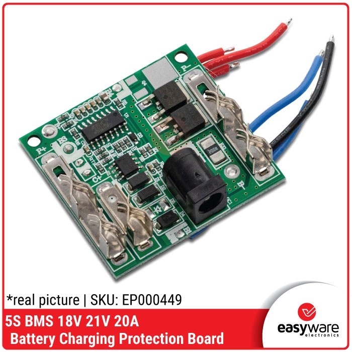 Diskon BMS 5S 20A 18V 21V Battery Charging Protection Board 5S BMS Module tokmi99 Ayo Beli