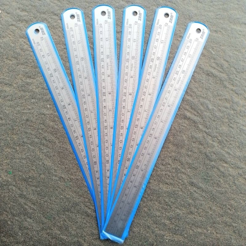 

TURUN HARGA!!!Garisan Besi Penggaris Besi ZRM 30 cm ( Pcs ) [ Original ]