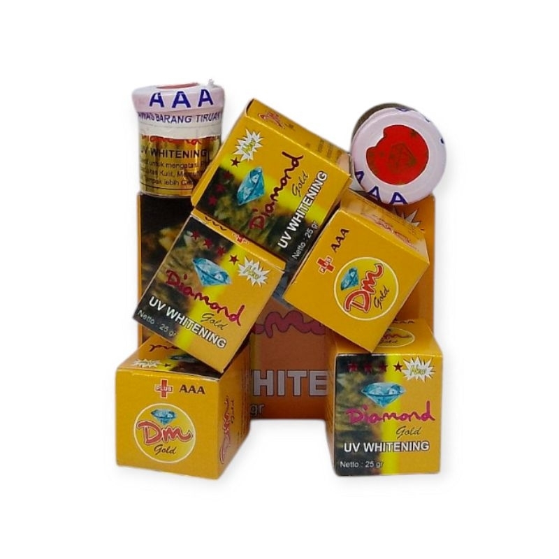 Cream Diamond Gold Original // Diamond Gold Cream UV Whitening Lusinan