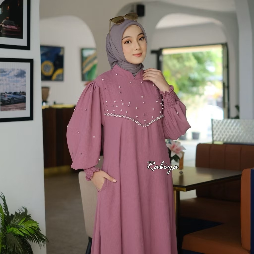 Gamis Mewah Terbaru Size Jumbo L XL XXL 3XL 4XL Gamis Kondangan Terbaru 2024 / Gamis Jumbo LD 150 Ko