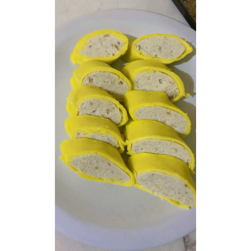 

homemade egg chicken roll full daging tanpa pengawet & msg kids friendly