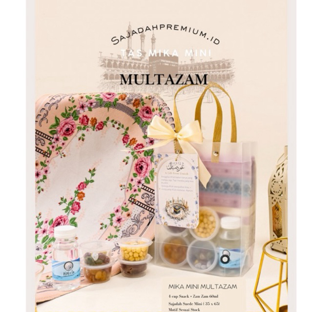 

SOUVENIR SAJADAH UMRAH GIFT / HAMPERS UMROH / OLEH OLEH LENGKAP