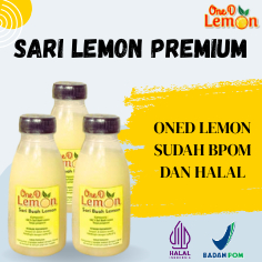 

OneD Sari Lemon Premium Paket Hemat 3 Botol 350Ml