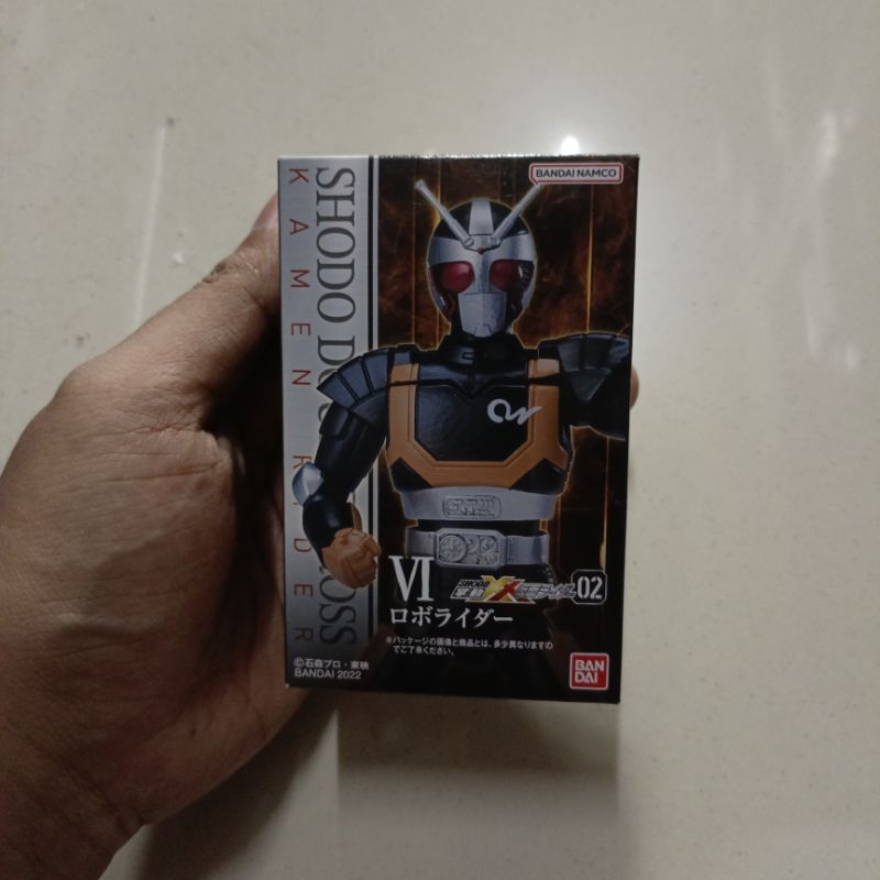 BANDAI SHODO-XX KAMEN RIDER RX BIO/RX ROBO