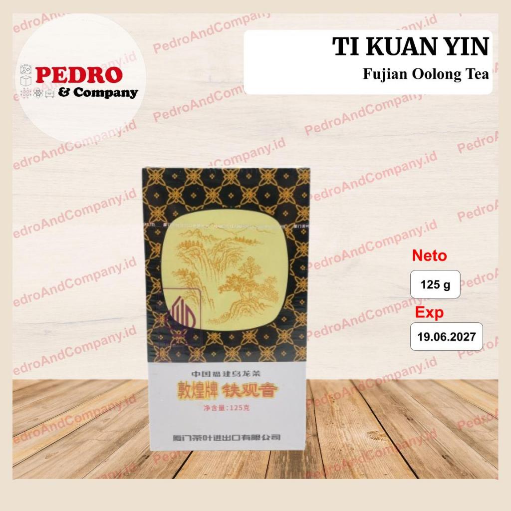 

Dun Huang Ti Kuan Yin - China Fujian oolong tea/ teh oolong 125 gr