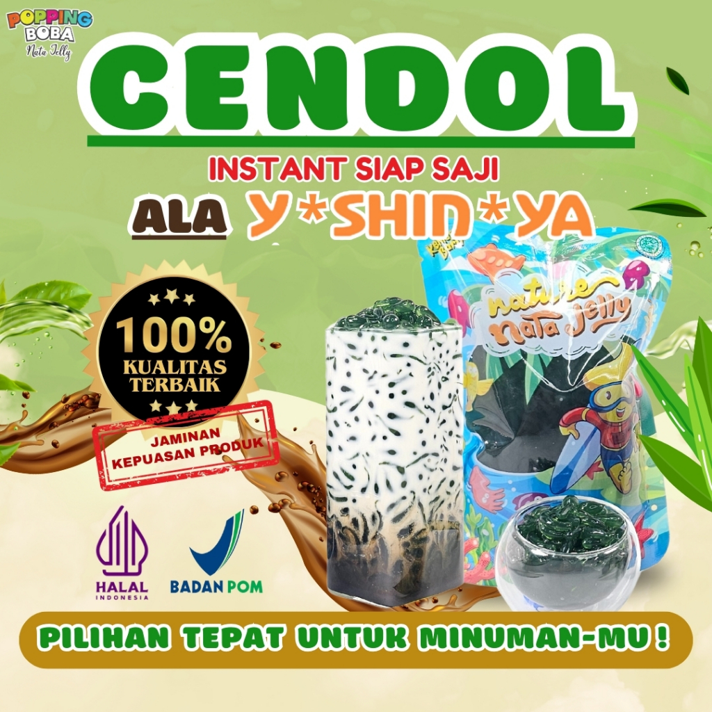 

Es Jelly Kelapa Muda/Es Jelly Coconut/Coconut Jelly Dessert Es Kelapa | Jelly Cendol Dawet Kecebong