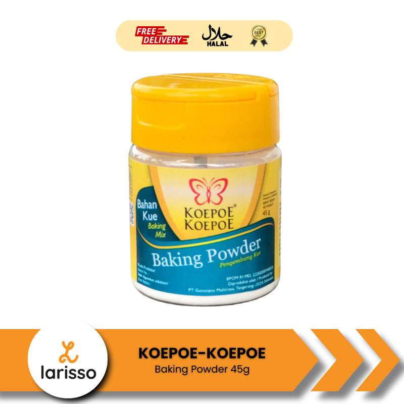 

Koepoe Koepoe Baking Powder 45g - Pengembang Kue