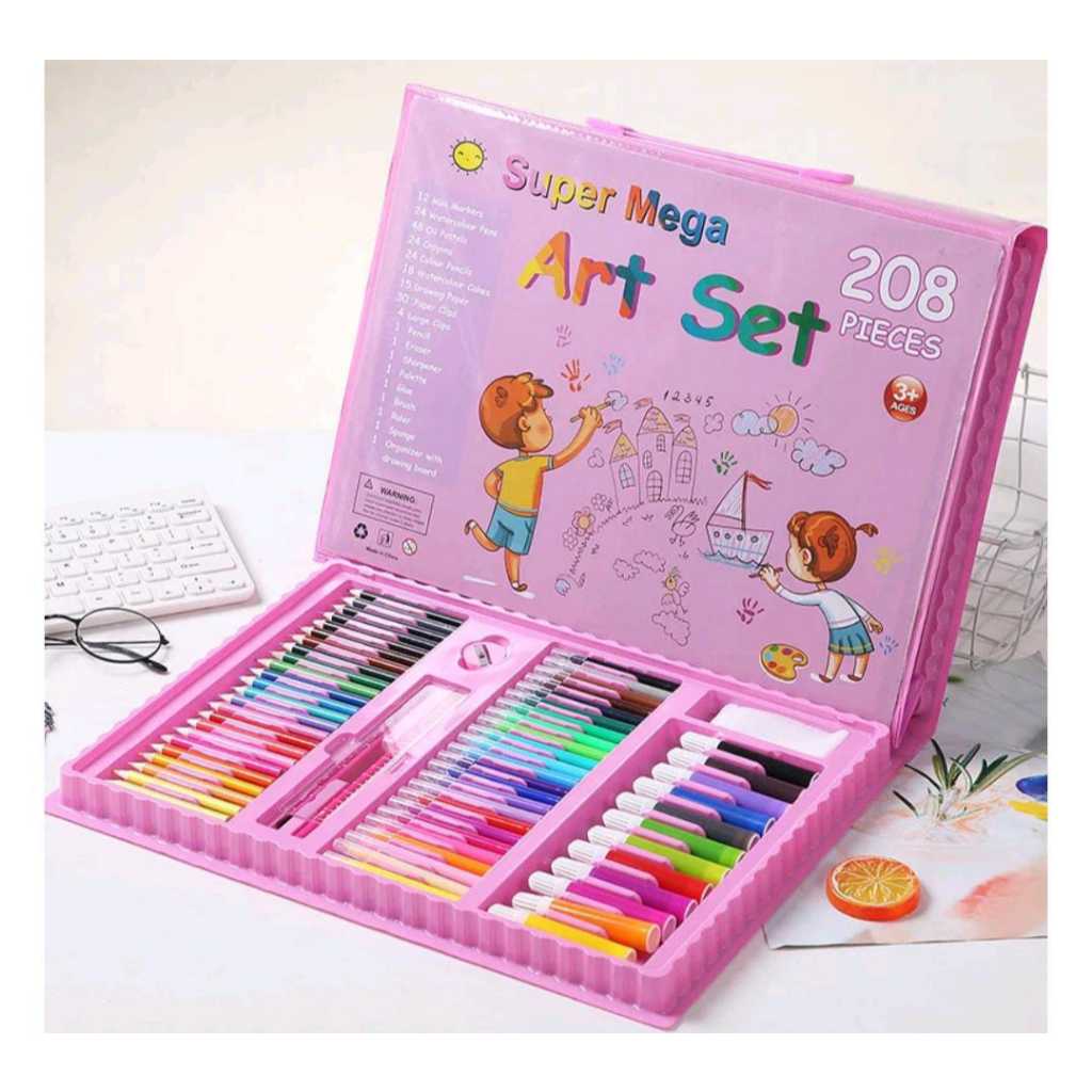 

tyvf crayon set 2pcs - alat tulis mewarnai / perlengkapan menggambar krayon anak set