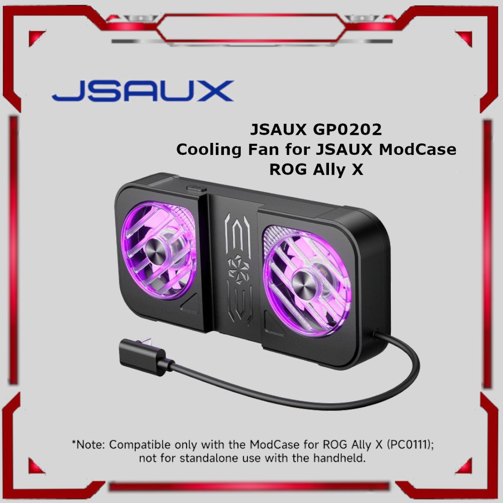 JSAUX GP0202 Fan Cooler Kipas Pendingin for ROG Ally X Cooling Fan