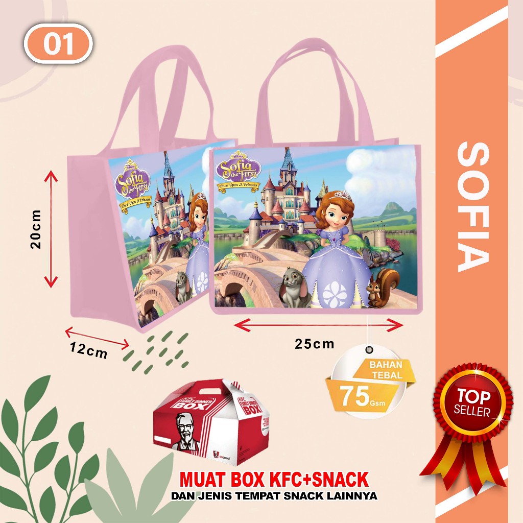 

Tas Ultah SOFIA 01 Goodie Bag Souvenir Ulang Tahun