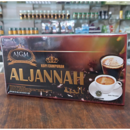 

Kopi Pra Campuran Al Jannah Aljannah AJGM Mahkota Dewa Bpom