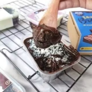 

brownies kukus lumer ukuran 200ml