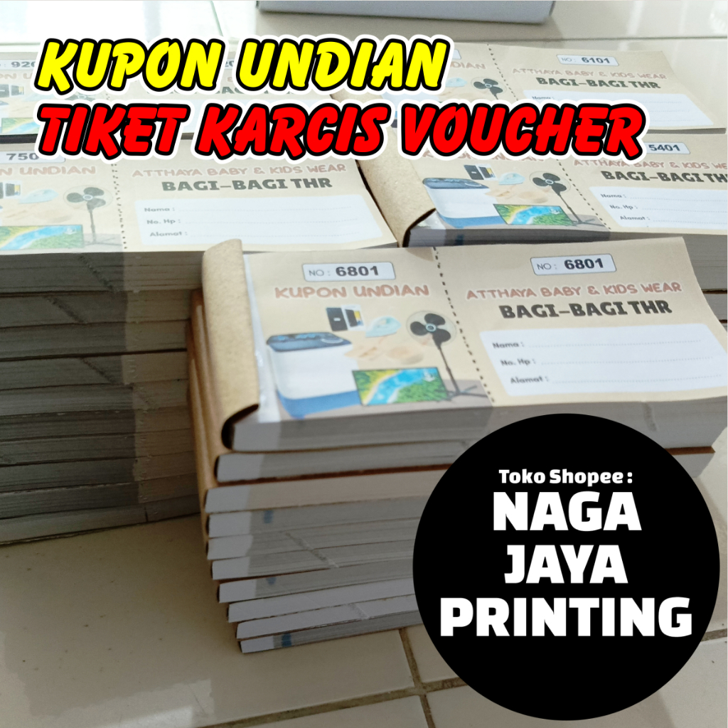 

CETAK KUPON UNDIAN DOORPRIZE