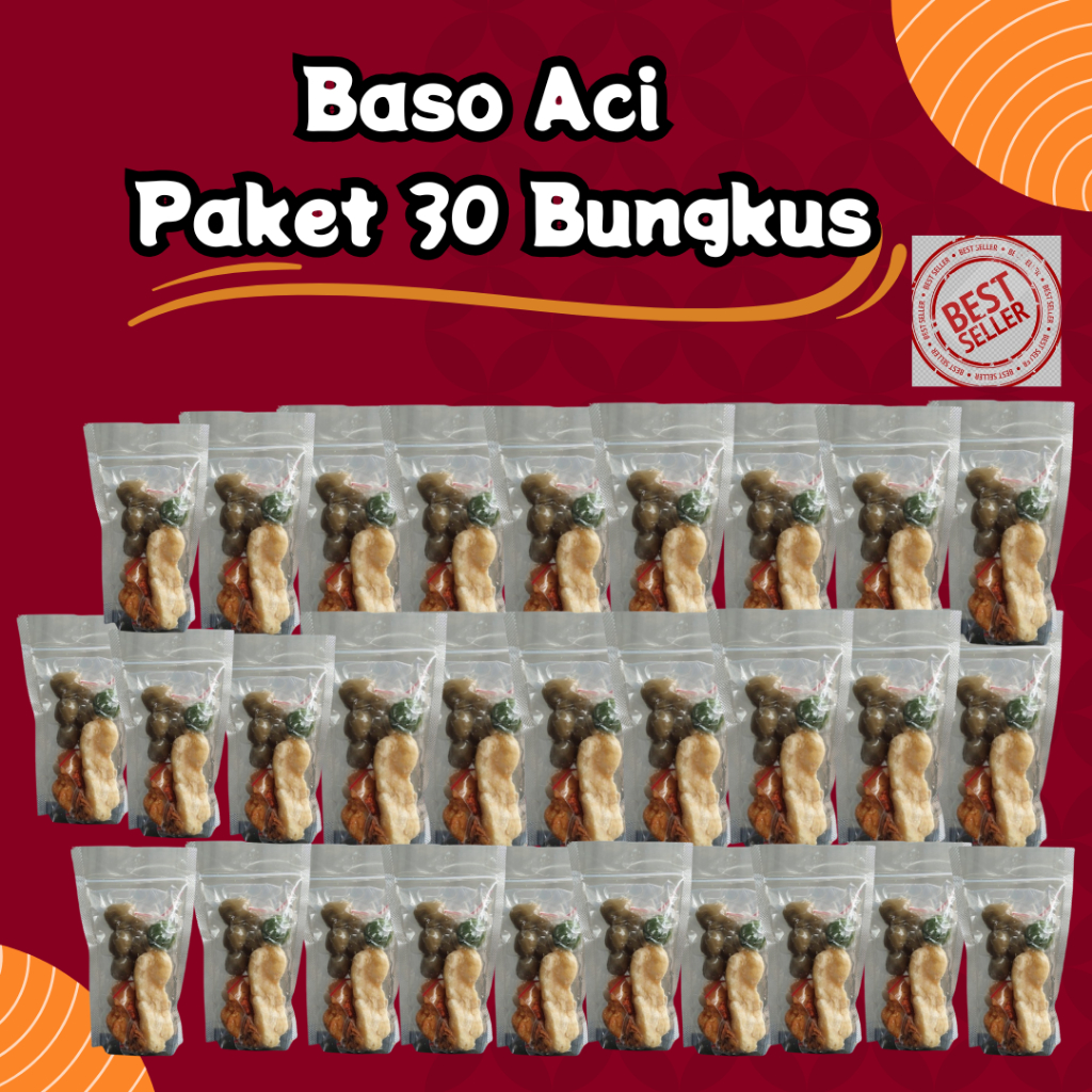 

Baso Aci Makanan Instan Murah HALAL isi 30pcs
