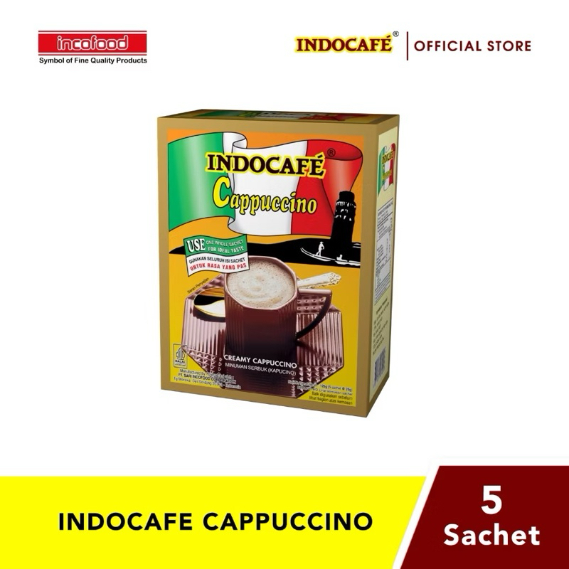 

Indocafe Cappuccino (5 sachet)
