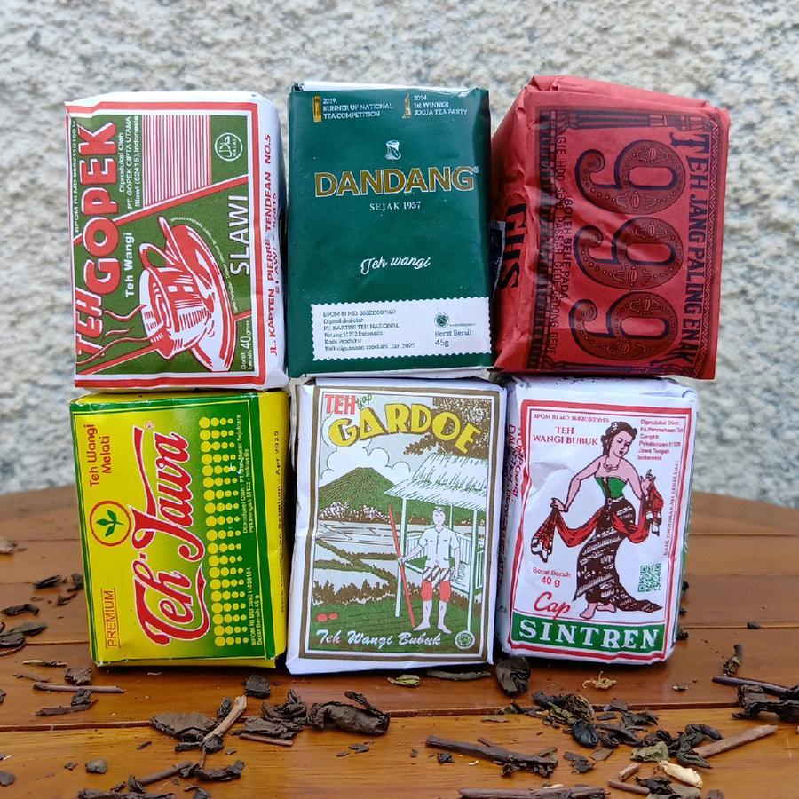 

TEH RACIKAN SOLO PREMIUM isi 6 pcs (999,dandang selection,gopek,Sintren,Gardoe ijo,jawa) Melati