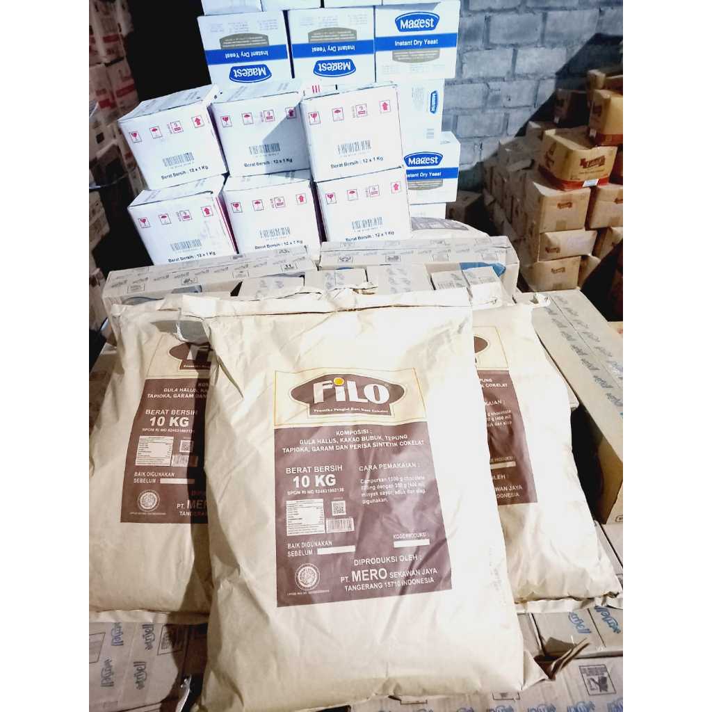 

FILO COKLAT POWDER DAN MILKY CHEESE POWDER KEMASAN 10KG/SAK