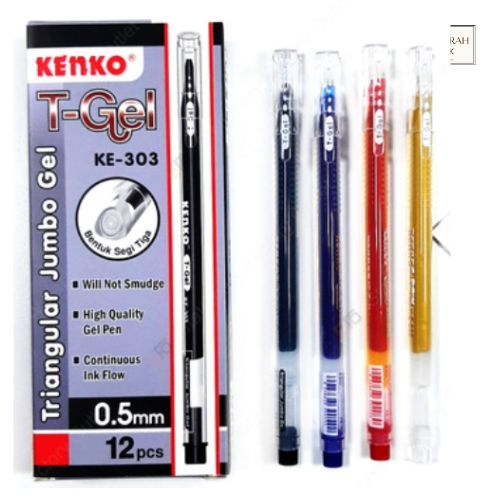 

Pulpen T-Gel Kenko KE-303 (Hitam)